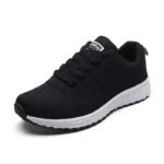 Breathable Casual Walking Shoes Black - Suisselite Mall