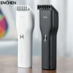 Lightweight Electric Hair Trimmer Black & White - Suisselite Mall